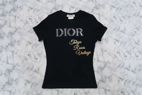 bedazzled dior shirt|dior t-shirts for women.